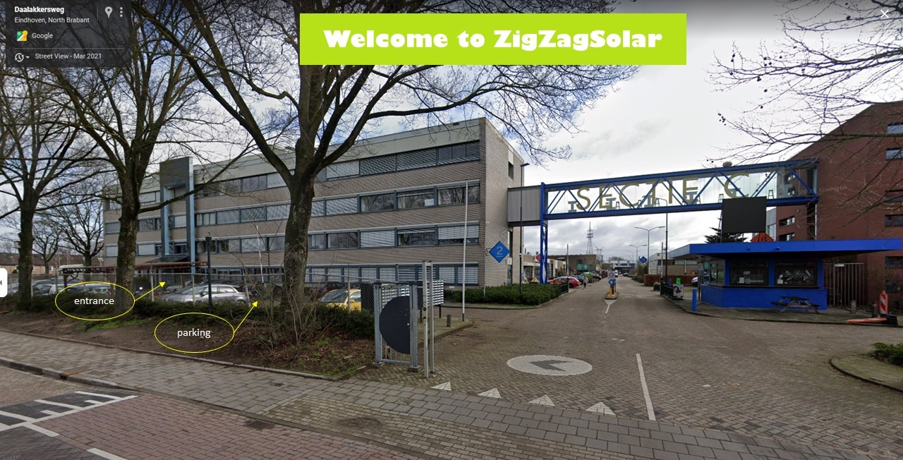 ZigZagSolar - routebeschrijving